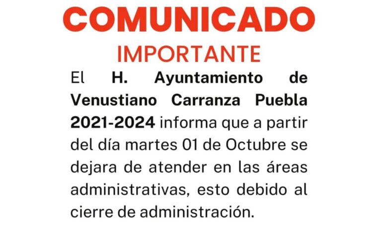 ⚠COMUNICADO OFICIAL⚠